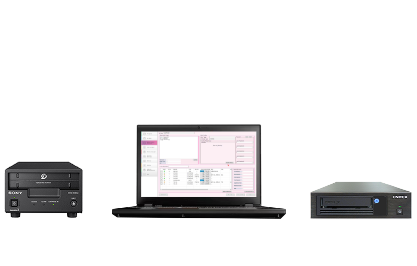 SONY ODA to UNITEX USB LTO Tape Drive