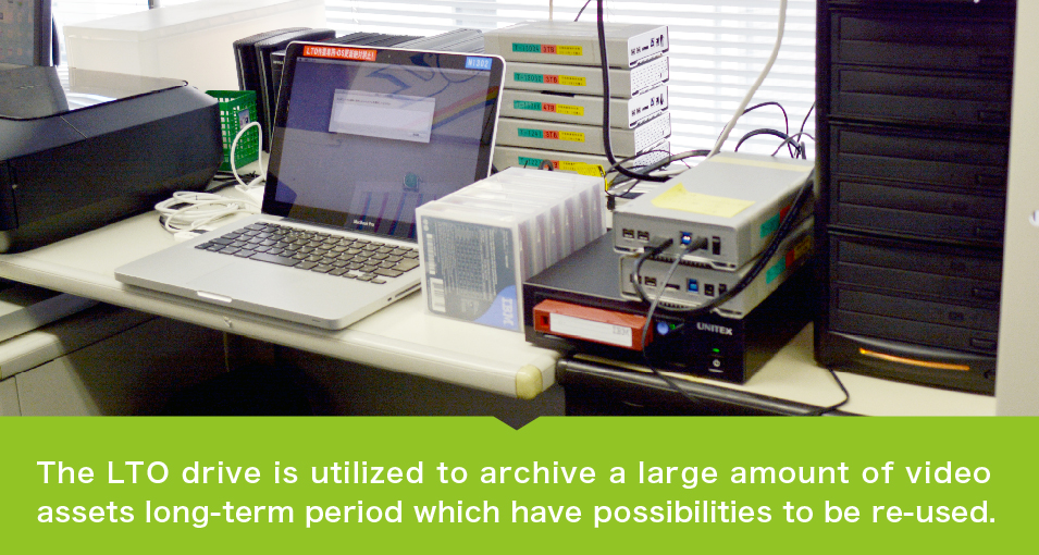 Decided to adopt LT50 USB as a solution for archiving many videotapes.