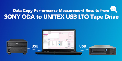 SONY ODA to UNITEX LTO Tape drive