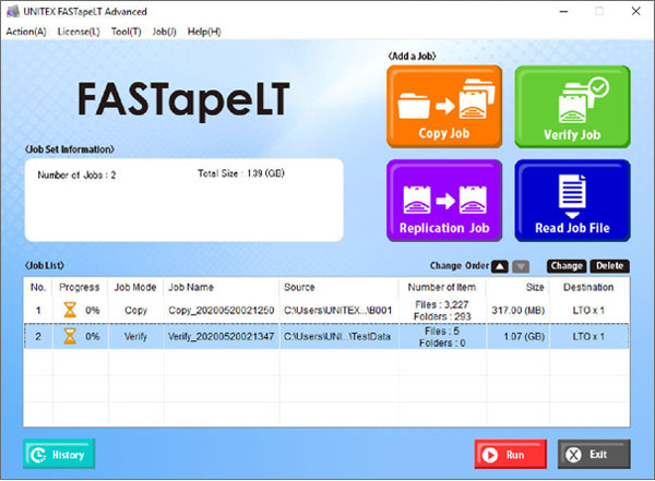 UNITEX FASTapeLT Advanced