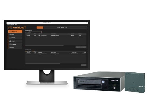 UNITEX ArchiveLT for Linux