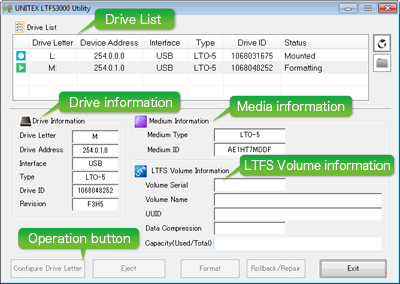 Easy operation from one GUI window