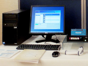 IP監視カメラシステム展示会写真1