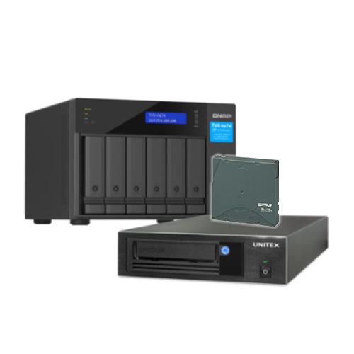 LTO磁気テープ製品、NAS/LTOデータアーカイブ
