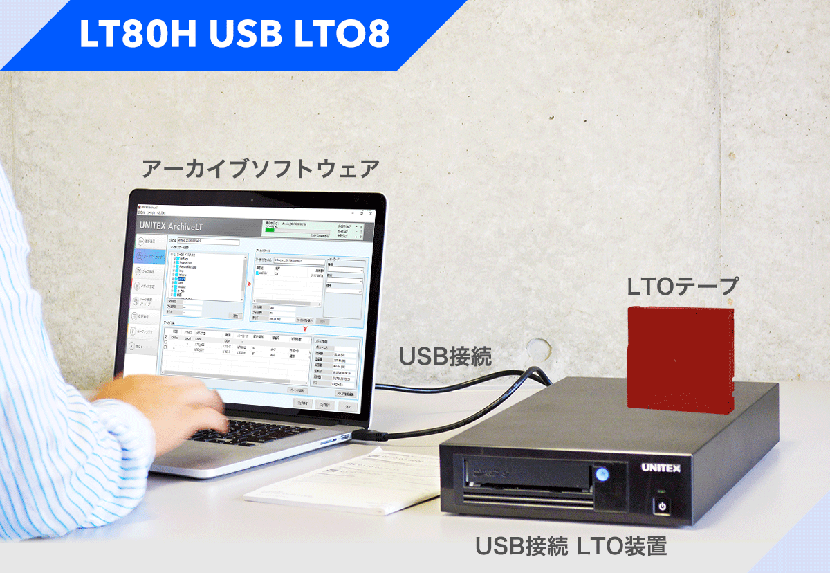 LT80H USB LTO8