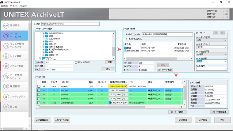 UNITEX ArchiveLT