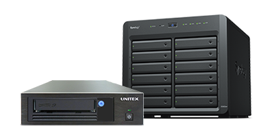 UNITEX USB-LTO & Synology NAS