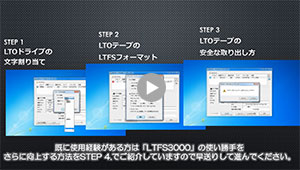 はじめてのLTFS