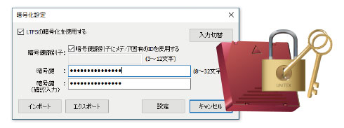 LTFS暗号化